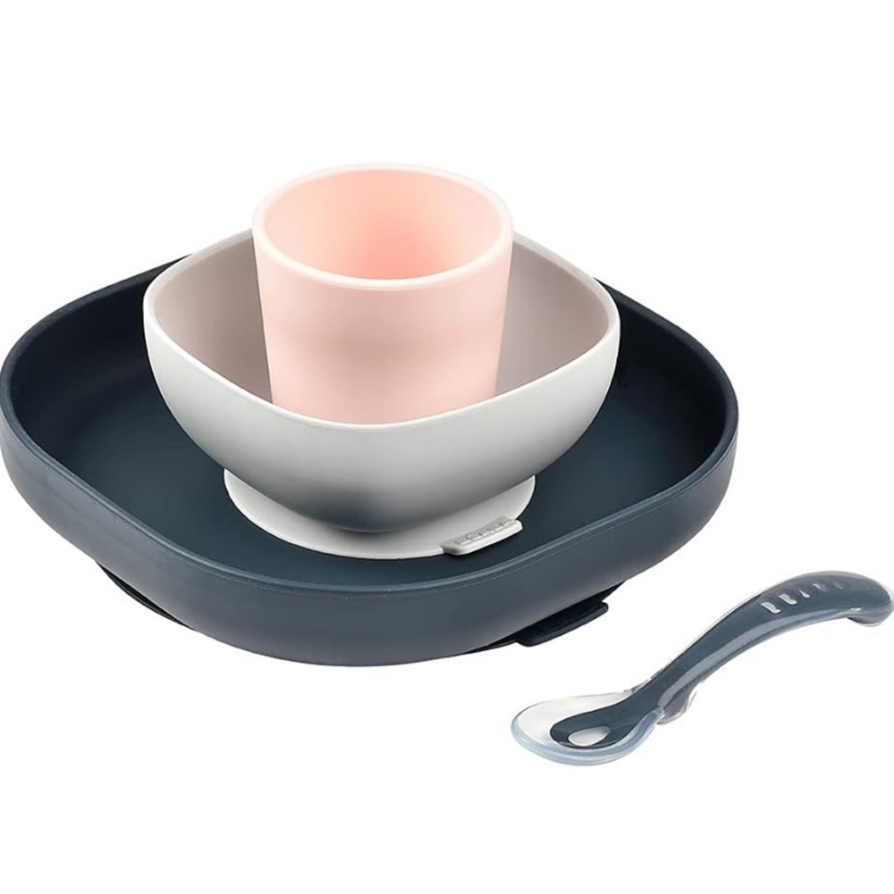 BEABA Silicone 4-Piece Meal Set